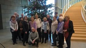 Unterm Weihnachtsbaum im Landtag